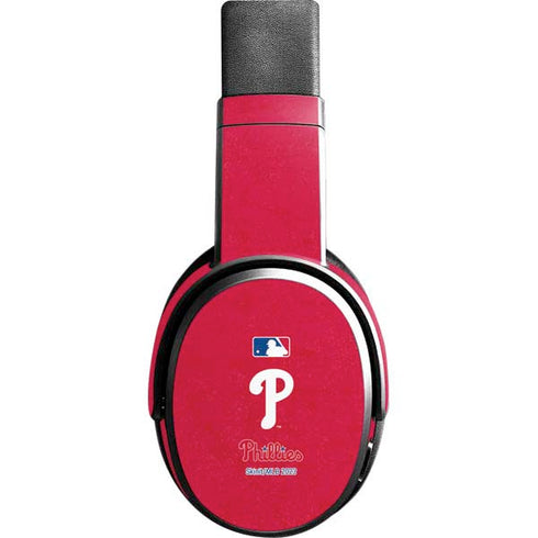 MLB Philadelphia Phillies - Solid Distressed Skullcandy Crusher Wireless Skin