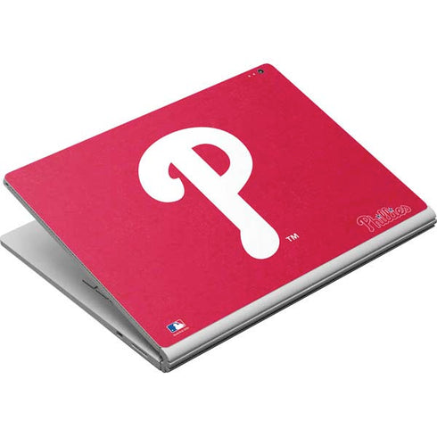 MLB Philadelphia Phillies - Solid Distressed Surface Book Skin