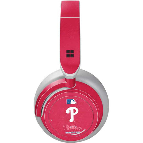 MLB Philadelphia Phillies - Solid Distressed Surface Headphones Skin