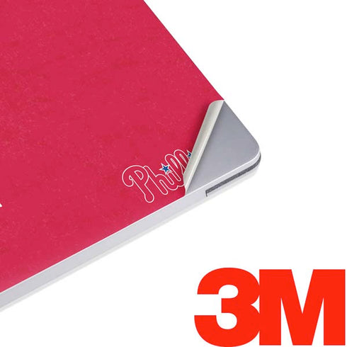 MLB Philadelphia Phillies - Solid Distressed Surface Laptop 2 Skin