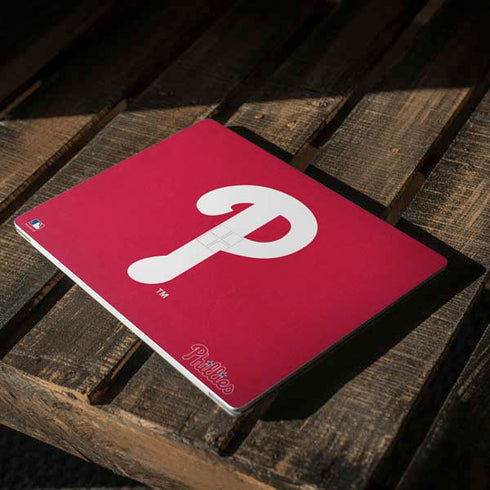 MLB Philadelphia Phillies - Solid Distressed Surface Laptop 2 Skin