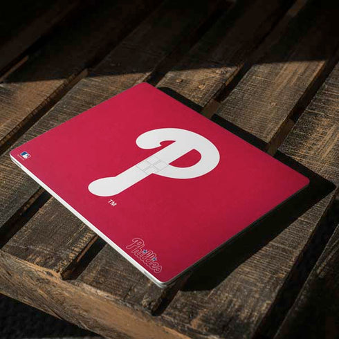 MLB Philadelphia Phillies - Solid Distressed Surface Laptop 3 13.5in Skin