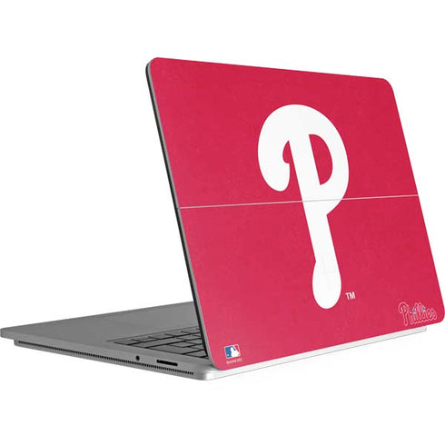 MLB Philadelphia Phillies - Solid Distressed Surface Laptop Studio Skin