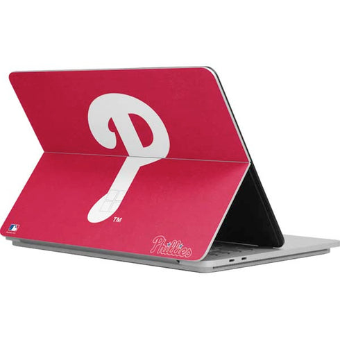 MLB Philadelphia Phillies - Solid Distressed Surface Laptop Studio Skin