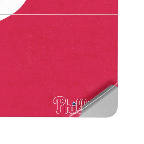 MLB Philadelphia Phillies - Solid Distressed Surface Laptop Studio Skin