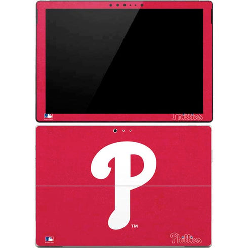 MLB Philadelphia Phillies - Solid Distressed Surface Pro 4 Skin