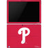 MLB Philadelphia Phillies - Solid Distressed Surface Pro 6 Skin