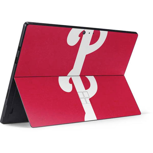MLB Philadelphia Phillies - Solid Distressed Surface Pro 6 Skin