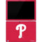 MLB Philadelphia Phillies - Solid Distressed Surface Pro 7 Skin
