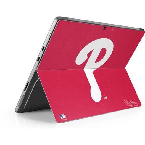MLB Philadelphia Phillies - Solid Distressed Surface Pro 8 Skin