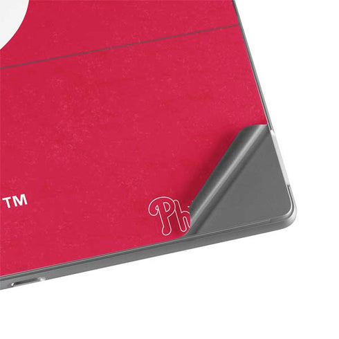 MLB Philadelphia Phillies - Solid Distressed Surface Pro 8 Skin