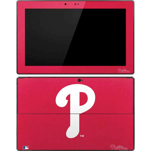 MLB Philadelphia Phillies - Solid Distressed Surface Pro Tablet Skin