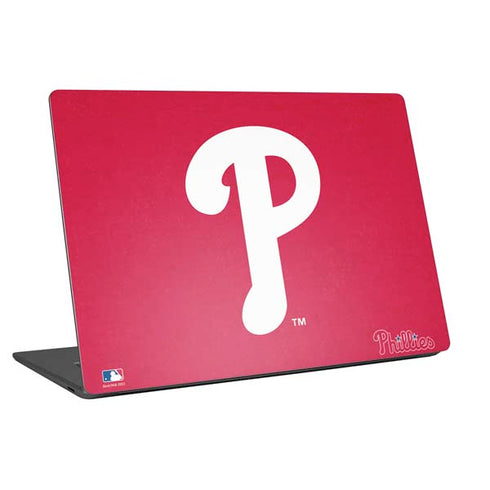 MLB Philadelphia Phillies - Solid Distressed Universal Laptop 12in (9.8 x 6.8in) Skin