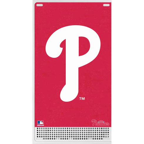 MLB Philadelphia Phillies - Solid Distressed Xbox Series S Console Skin