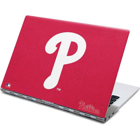 MLB Philadelphia Phillies - Solid Distressed Yoga 910 2-in-1 14in Touch-Screen Skin