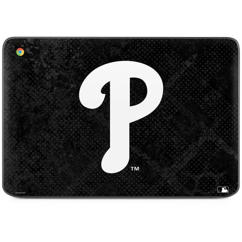 MLB Philadelphia Phillies Dark Wash HP Chromebook Skin