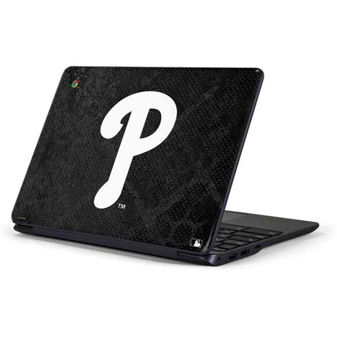 MLB Philadelphia Phillies Dark Wash Samsung Chromebook Skin