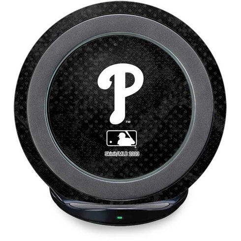 MLB Philadelphia Phillies Dark Wash Fast Charge Wireless Charging Stand Skin