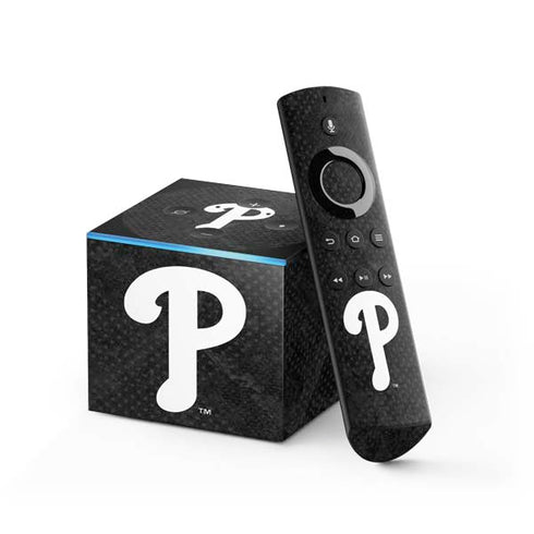 MLB Philadelphia Phillies Dark Wash Fire TV Cube Skin