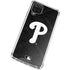 MLB Philadelphia Phillies Dark Wash Galaxy A12 Clear Case