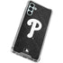 MLB Philadelphia Phillies Dark Wash Galaxy A13 5G Clear Case