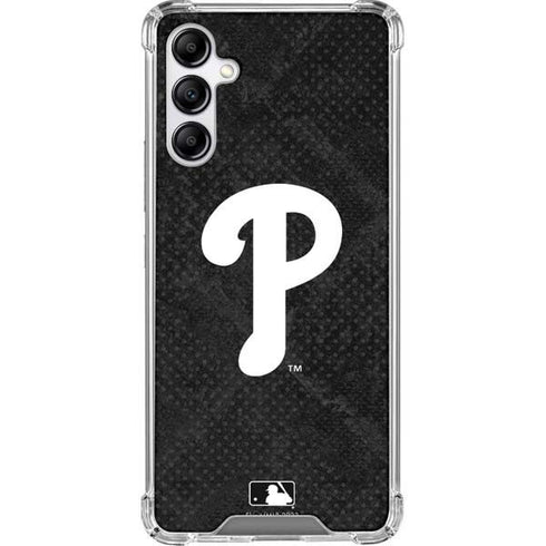 MLB Philadelphia Phillies Dark Wash Galaxy A14 5G Clear Case