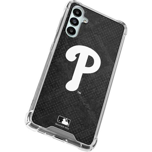 MLB Philadelphia Phillies Dark Wash Galaxy A14 5G Clear Case