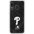MLB Philadelphia Phillies Dark Wash Galaxy A20 Clear Case