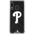 MLB Philadelphia Phillies Dark Wash Galaxy A30 Clear Case