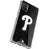 MLB Philadelphia Phillies Dark Wash Galaxy A71 5G Clear Case