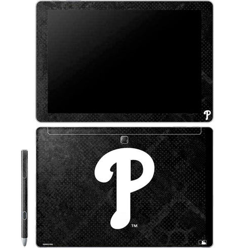 MLB Philadelphia Phillies Dark Wash Galaxy Book 12in Skin