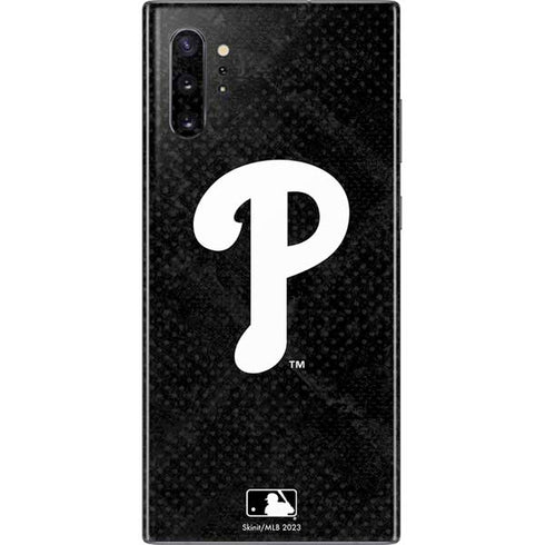 MLB Philadelphia Phillies Dark Wash Galaxy Note 10 Plus Skin