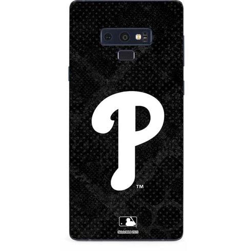 MLB Philadelphia Phillies Dark Wash Galaxy Note 9 Skin