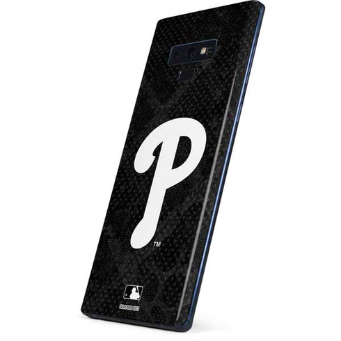 MLB Philadelphia Phillies Dark Wash Galaxy Note 9 Skin