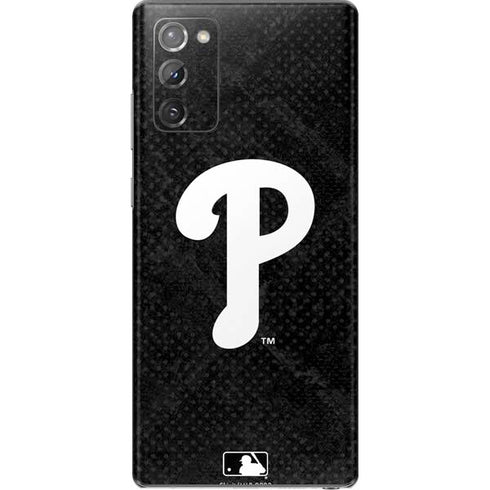 MLB Philadelphia Phillies Dark Wash Galaxy Note20 5G Skin