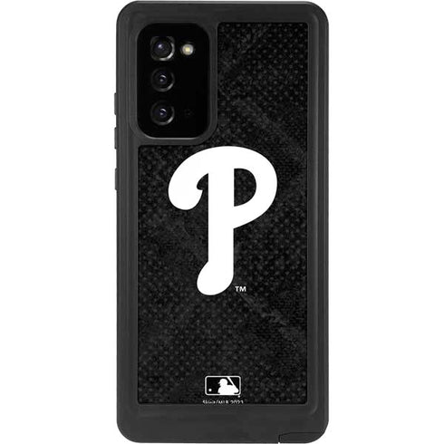 MLB Philadelphia Phillies Dark Wash Galaxy Note20 5G Waterproof Case