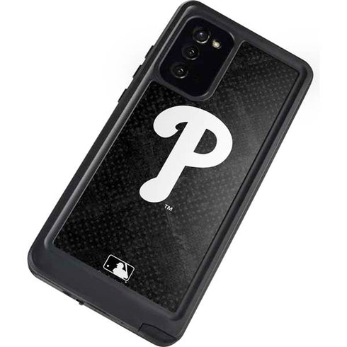 MLB Philadelphia Phillies Dark Wash Galaxy Note20 5G Waterproof Case