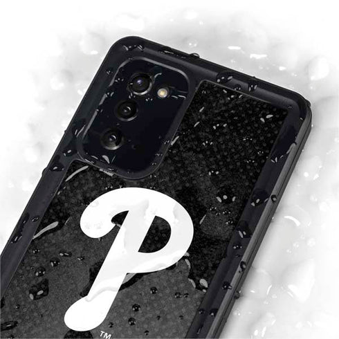 MLB Philadelphia Phillies Dark Wash Galaxy Note20 5G Waterproof Case