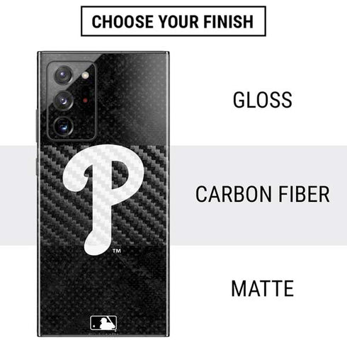 MLB Philadelphia Phillies Dark Wash Galaxy Note20 Ultra 5G Skin