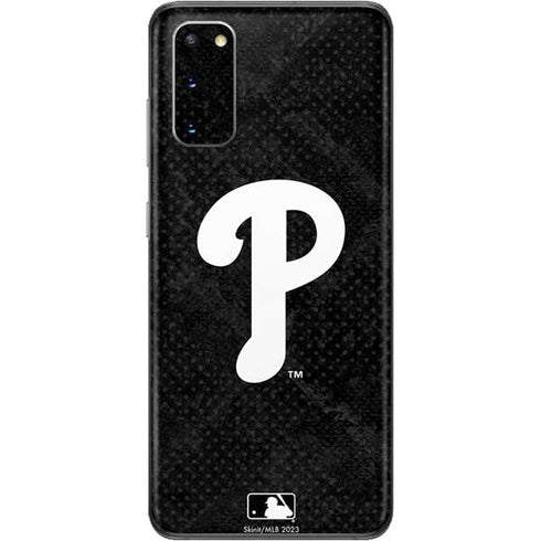 MLB Philadelphia Phillies Dark Wash Galaxy S20 Skin