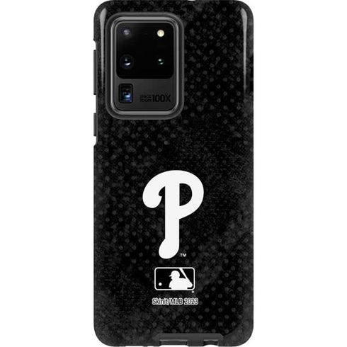 MLB Philadelphia Phillies Dark Wash Galaxy S20 Ultra 5G Pro Case