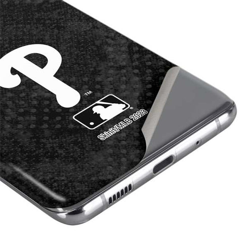MLB Philadelphia Phillies Dark Wash Galaxy S20 Ultra 5G Skin
