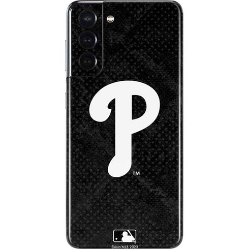 MLB Philadelphia Phillies Dark Wash Galaxy S21 5G Skin