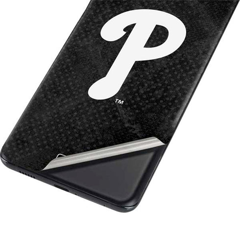 MLB Philadelphia Phillies Dark Wash Galaxy S21 5G Skin