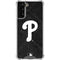 MLB Philadelphia Phillies Dark Wash Galaxy S21 FE Clear Case
