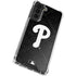 MLB Philadelphia Phillies Dark Wash Galaxy S21 FE Clear Case