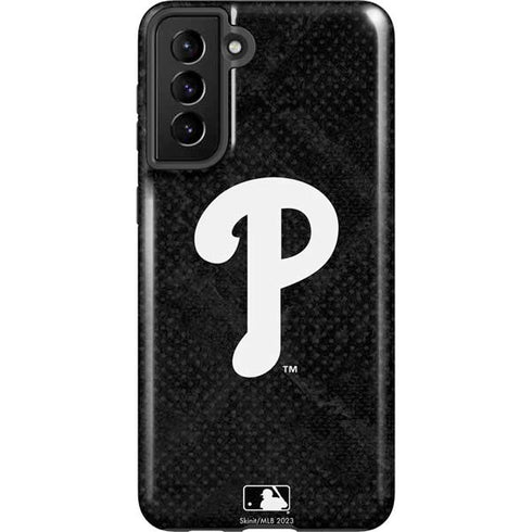 MLB Philadelphia Phillies Dark Wash Galaxy S21 Plus 5G Pro Case