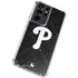 MLB Philadelphia Phillies Dark Wash Galaxy S21 Ultra 5G Clear Case