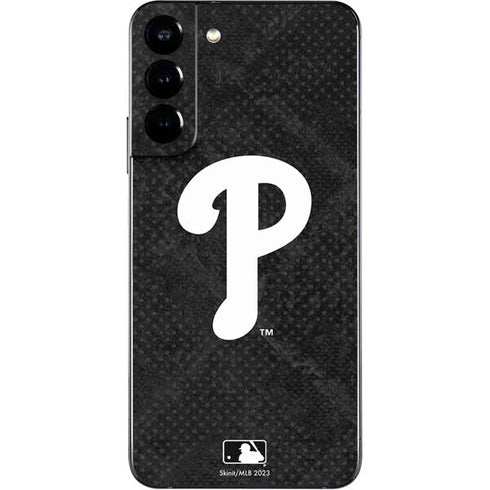 MLB Philadelphia Phillies Dark Wash Galaxy S22 Plus Skin