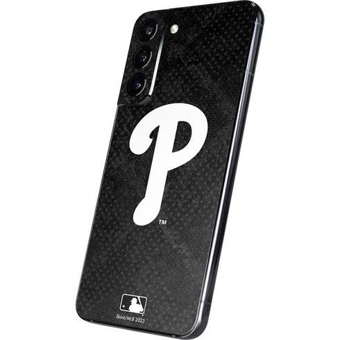 MLB Philadelphia Phillies Dark Wash Galaxy S22 Plus Skin
